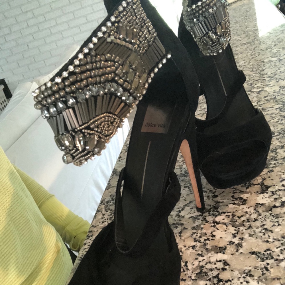Dolce Vita Black Heels